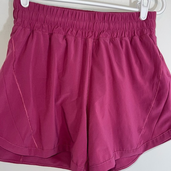LULULEMON Women's Mauve plum Shorts size 10 - Picture 7 of 12